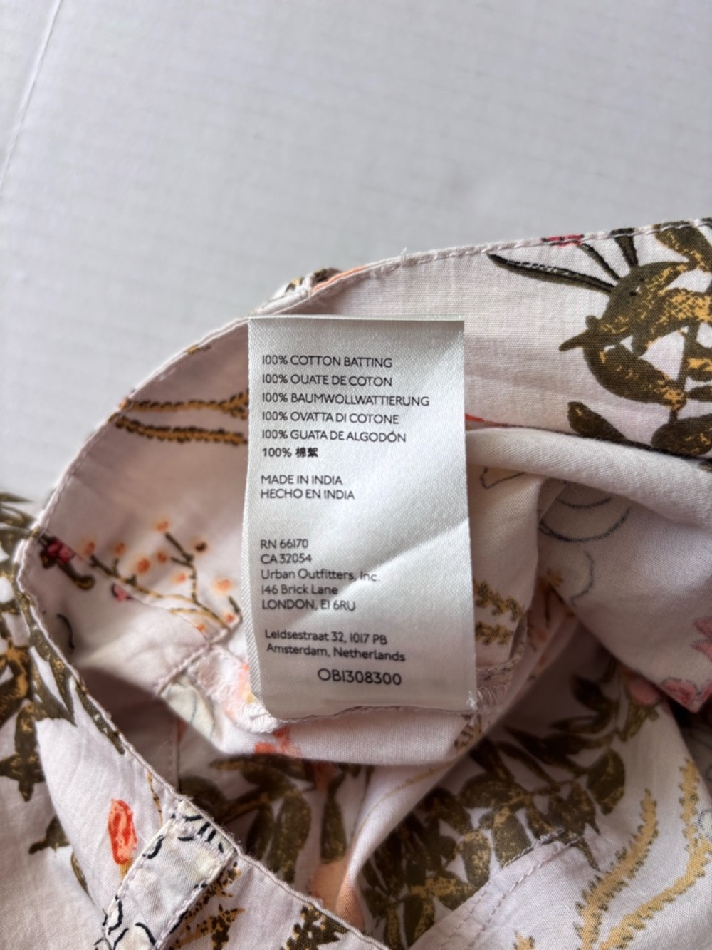 Free People Cream Floral Wide Leg Pants - Picture 10 of 14